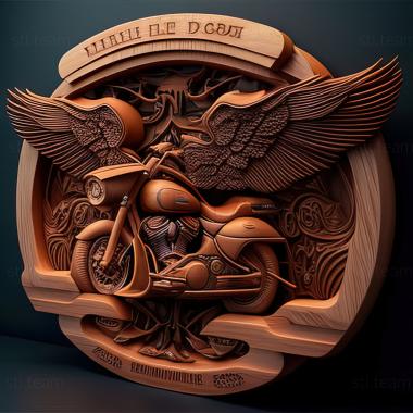 3D модель Harley Davidson Road Glide Ультра (STL)